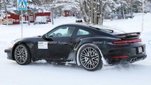 Porsche 911 Turbo, le nuove foto spia del restyling