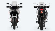 MV Agusta Lucky Explorer Project 5.5 - Front and Rear Views