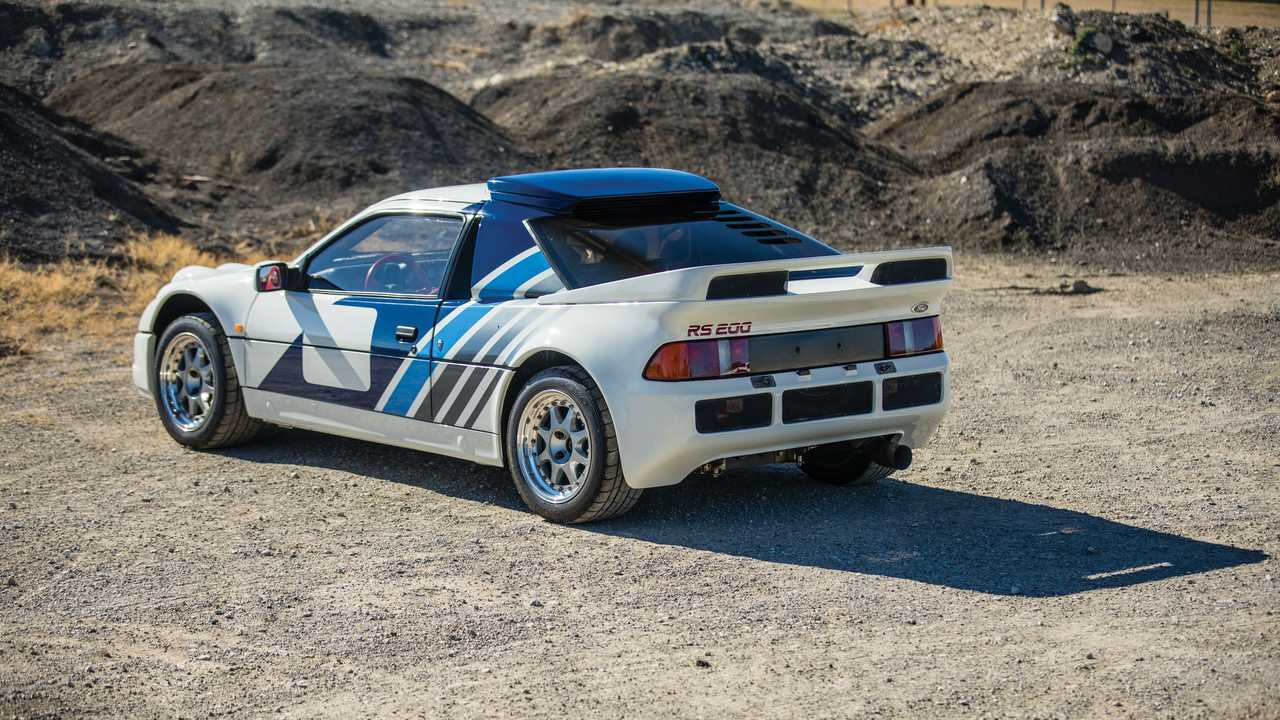 Ford RS200 Evolution, vista posterior
