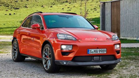 porsche macan ev renders