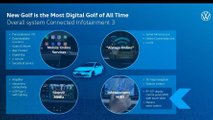 Volkswagen Golf, le novità dell'infotainment 2022
