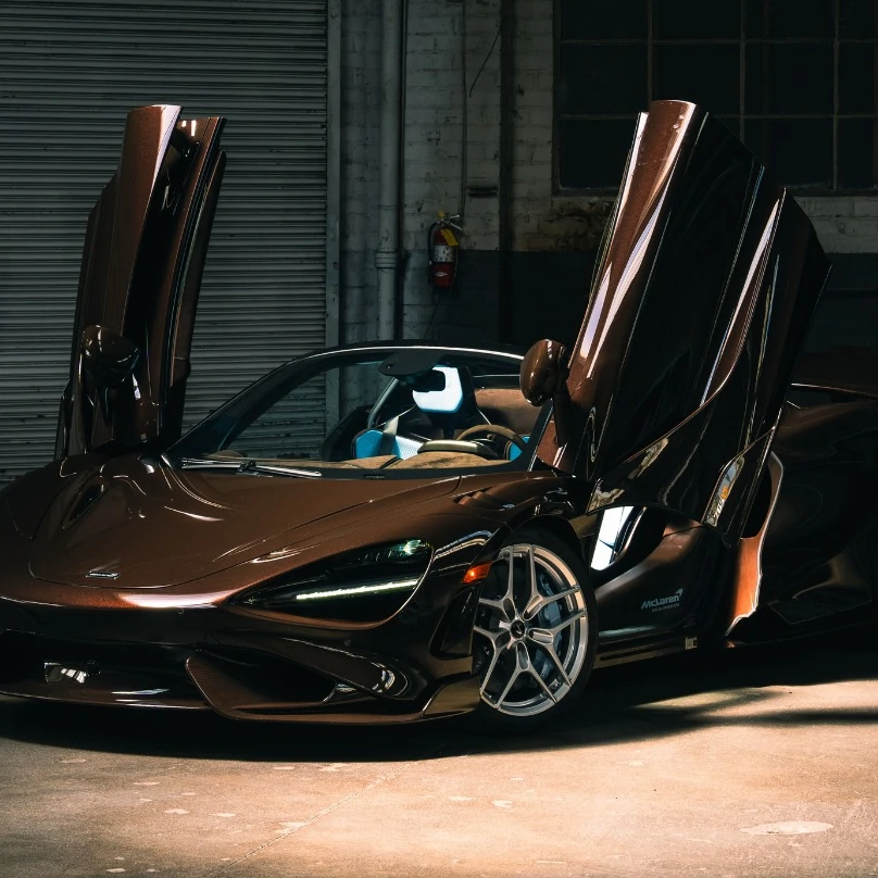 McLaren Beverly Hills shows off an MSO Metallic Cocoa McLaren