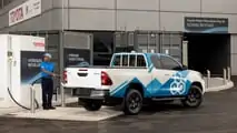 Toyota hydrogen-fueled Hilux Prototype pick-up