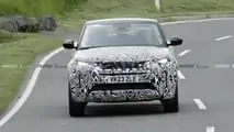 Range Rover Evoque restyling, le prime foto spia