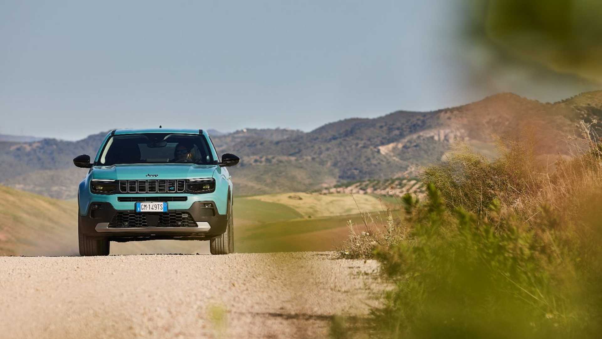 De volledig elektrische Jeep Avenger 2026