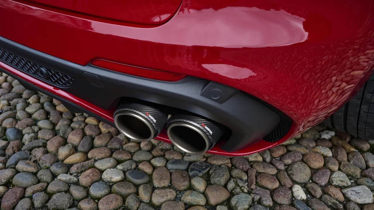 Scarico Akrapovic Alfa Romeo Stelvio Quadrifoglio
