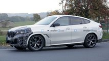 BMW X6 facelift new spy photo