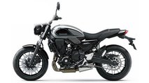 2023 Kawasaki Z650RS Metallic Moondust Gray x Ebony 