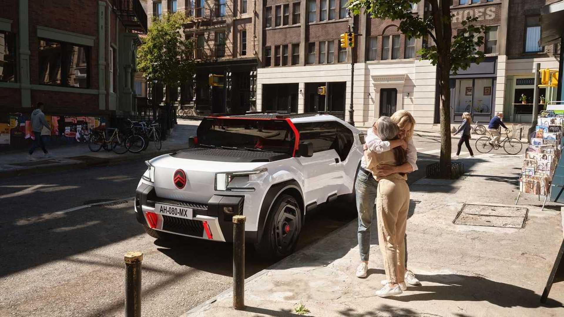 Illustration complémentaire d’un véhicule électrique moderne au design futuriste pour la mobilité urbaine