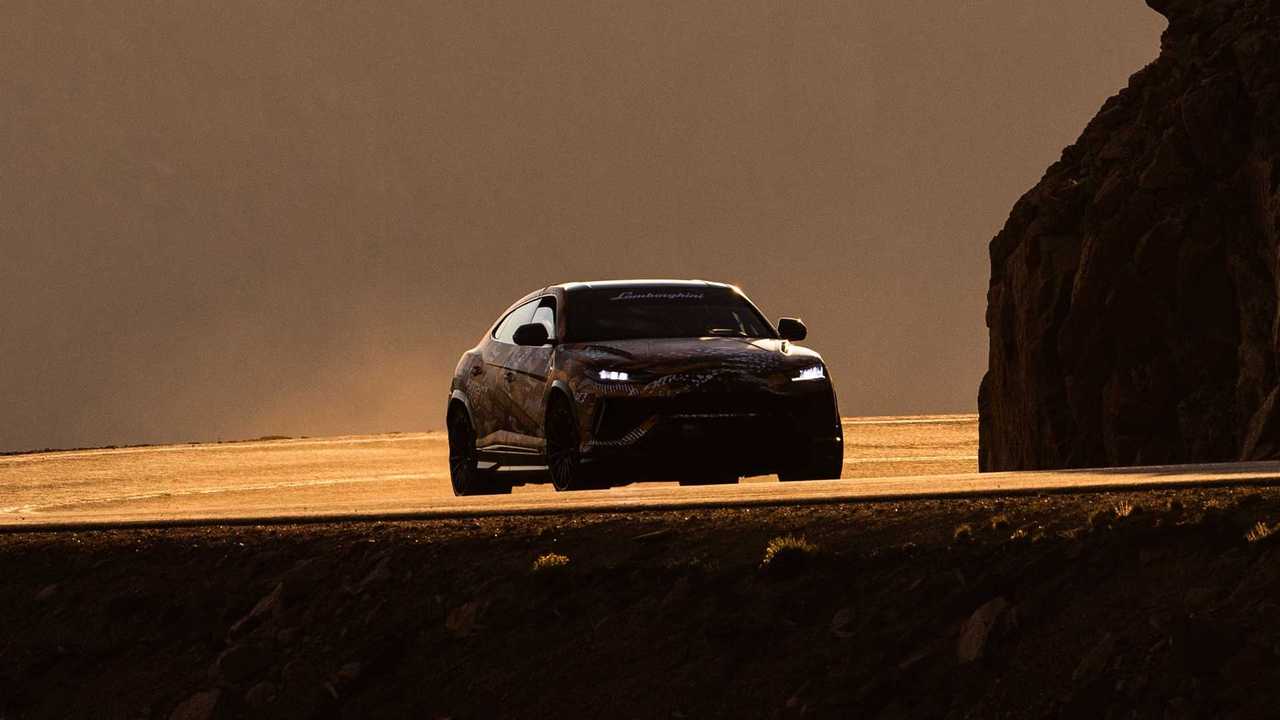 Lamborghini Urus en Pîkes Peak