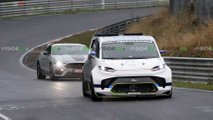 Ford Electric SuperVan on the Nurburgring