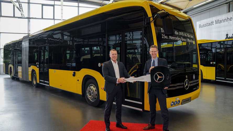 L'autobus numero 250 della città di Dresda è elettrico