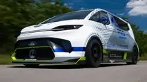 Super van elétrica Ford