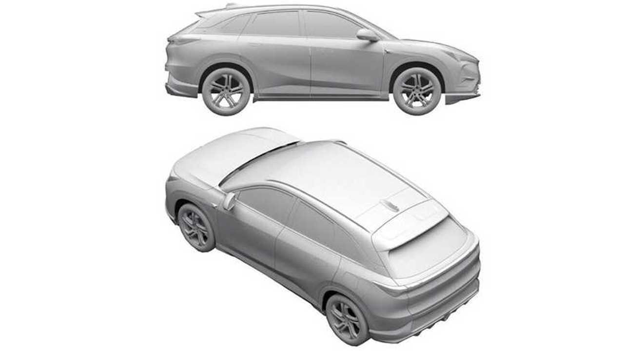 Патентные изображения ArcFox α-E