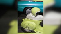 Garage Italia Vespa 50 Special-e - Rear Right Closeup