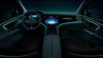 Mercedes-Benz EQE SUV Interior Teaser