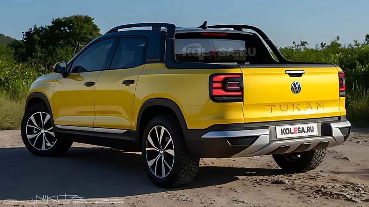 Projeção da Volkswagen Tukan feita pelo site russo Kolesa