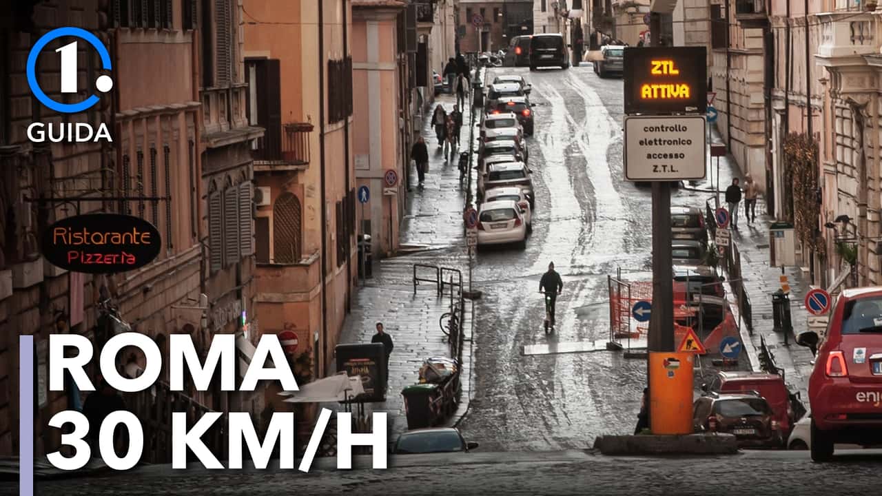 Roma città 30 km/h, ecco come si gira con i nuovi limiti