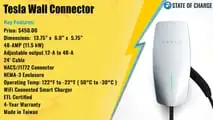 Tesla Wall Connector Key Features