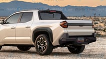 Nuevo pick-up Toyota, recreación