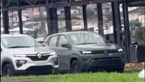Flagra: Renault Kwid E-Tech 2026 aparece sem camuflagem 