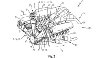 Porsche brevetta un motore a 18 cilindri
