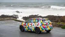 Skoda Epiq camouflaged prototype
