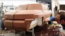 GMC Hummer EV modello in argilla