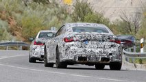 2021 BMW M3 and M4 spy photo rear