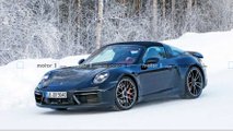 Porsche 911 Targa Spy Shots