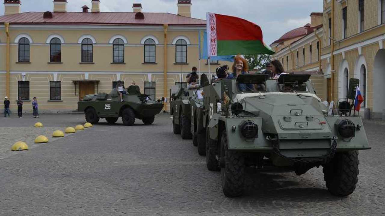 Бронепробег «Дорога мужества - 2019»