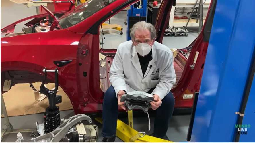 Watch Munro Analyze Tesla Model Y Headliner, B Pillar, Wiring