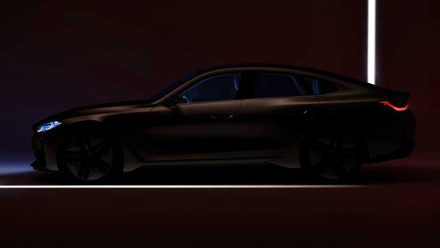 BMW Concept i4 Final Teaser Hints At Near-Production Design