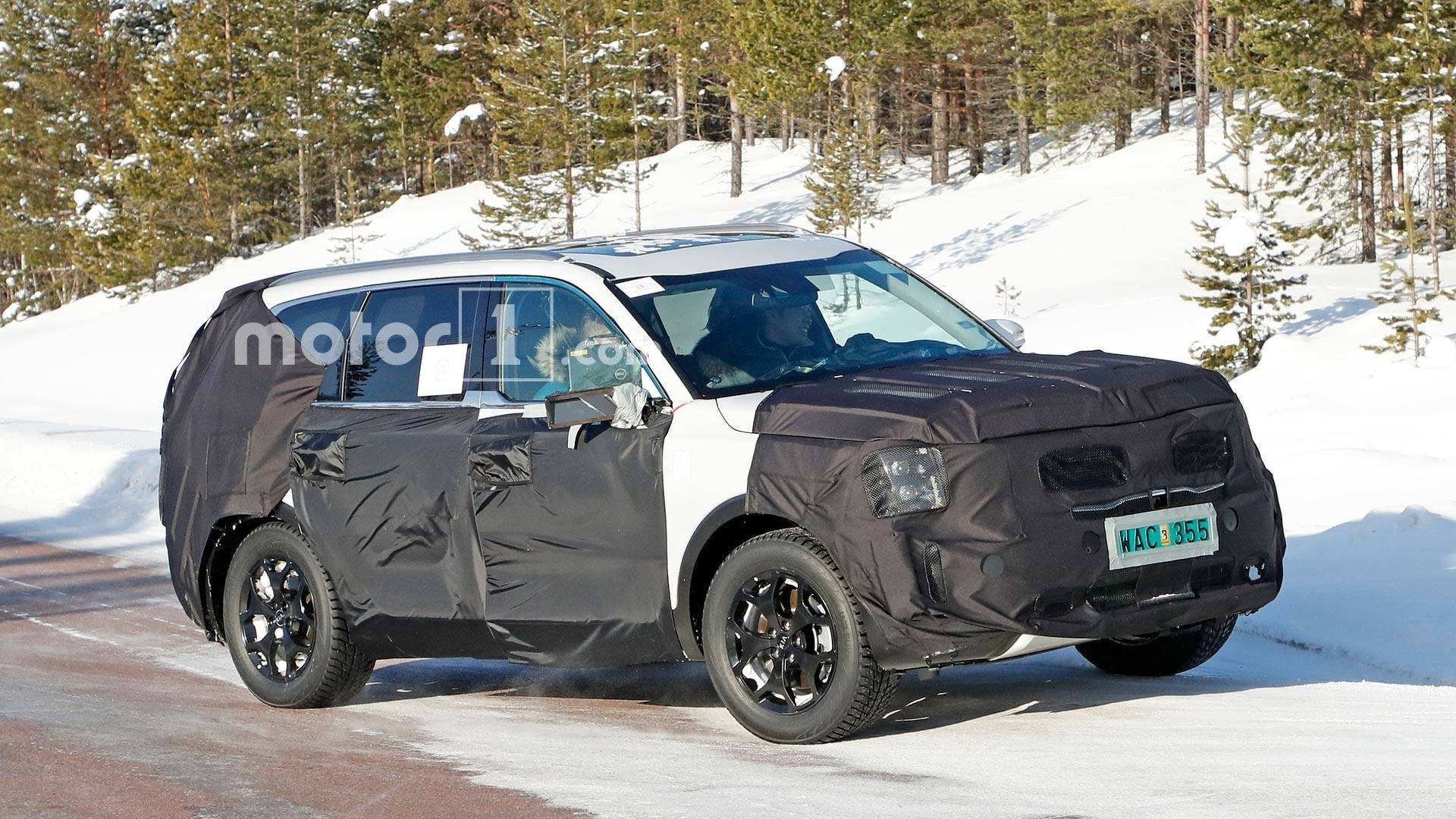 Kia Telluride Spied In The Snow But Not In Colorado