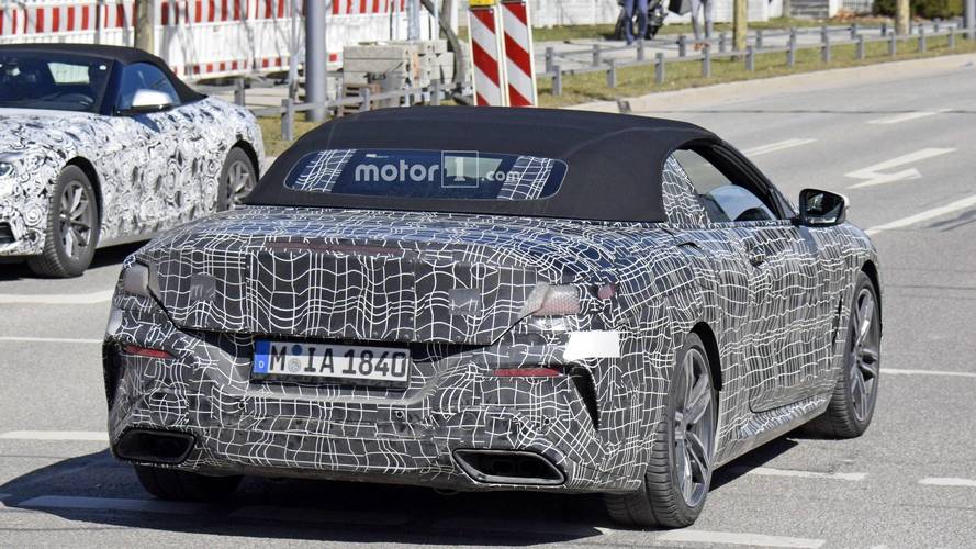 2019 BMW 8 Series Convertible spy photo