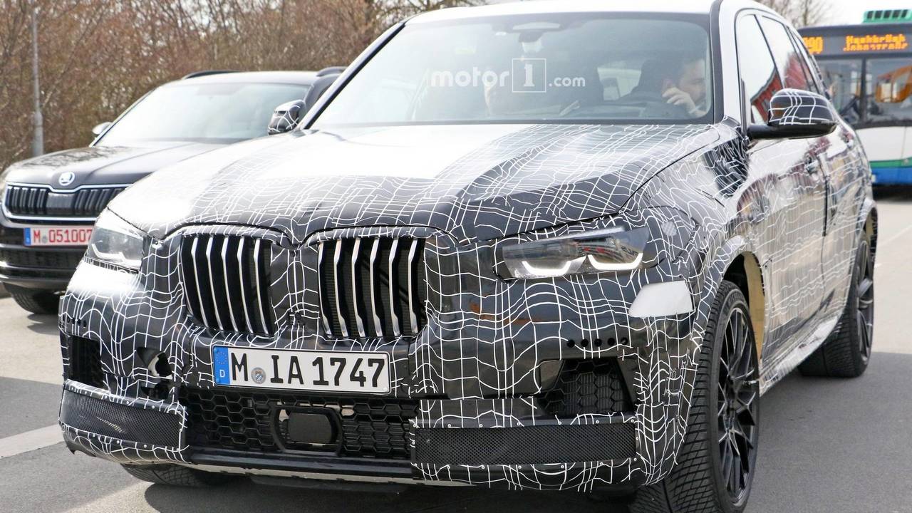 2020 BMW X5 M spy photo