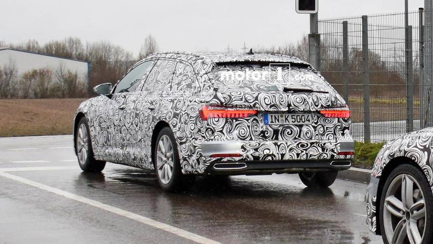 Audi A6 Avant Spy Photos