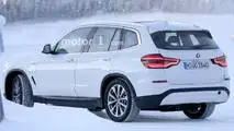 2019 BMW iX3 spy photo