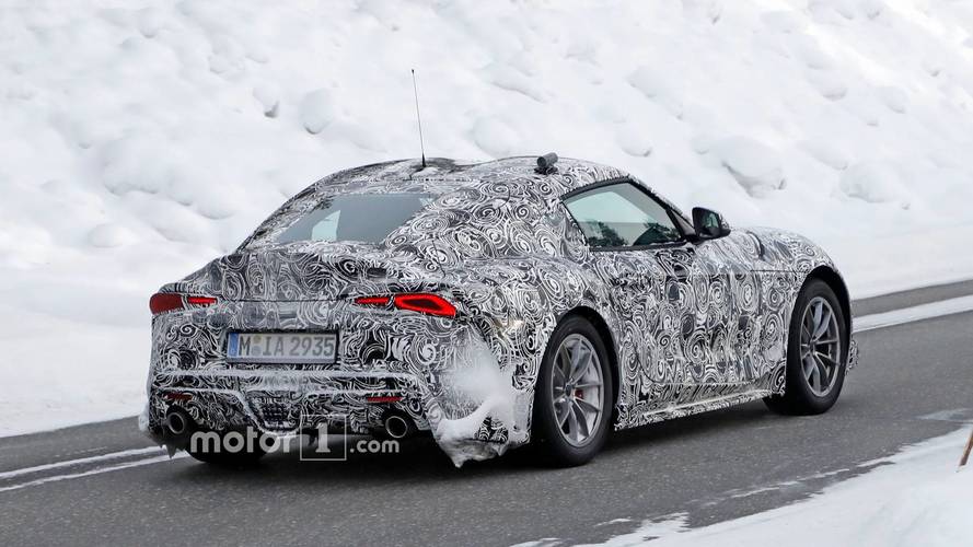 Toyota Supra Spy Photo