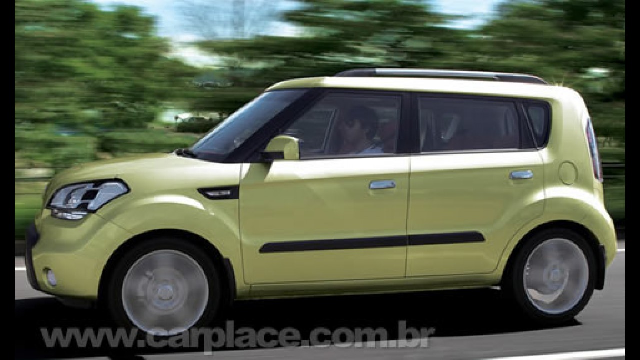 Kia divulga mais imagens e detalhes do Soul - Modelo estará no Salão de Paris