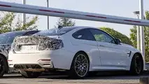 BMW M4 facelift spy photo