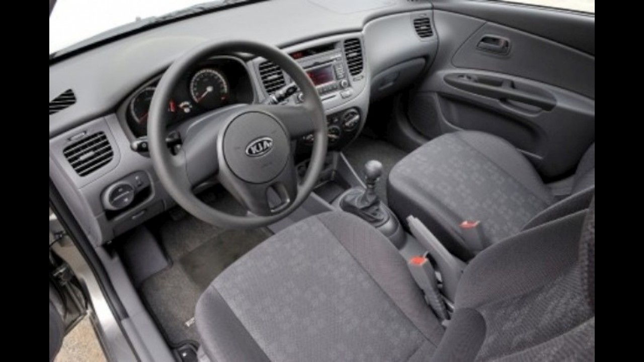 Surgem as primeiras imagens da reestilização do Kia Rio