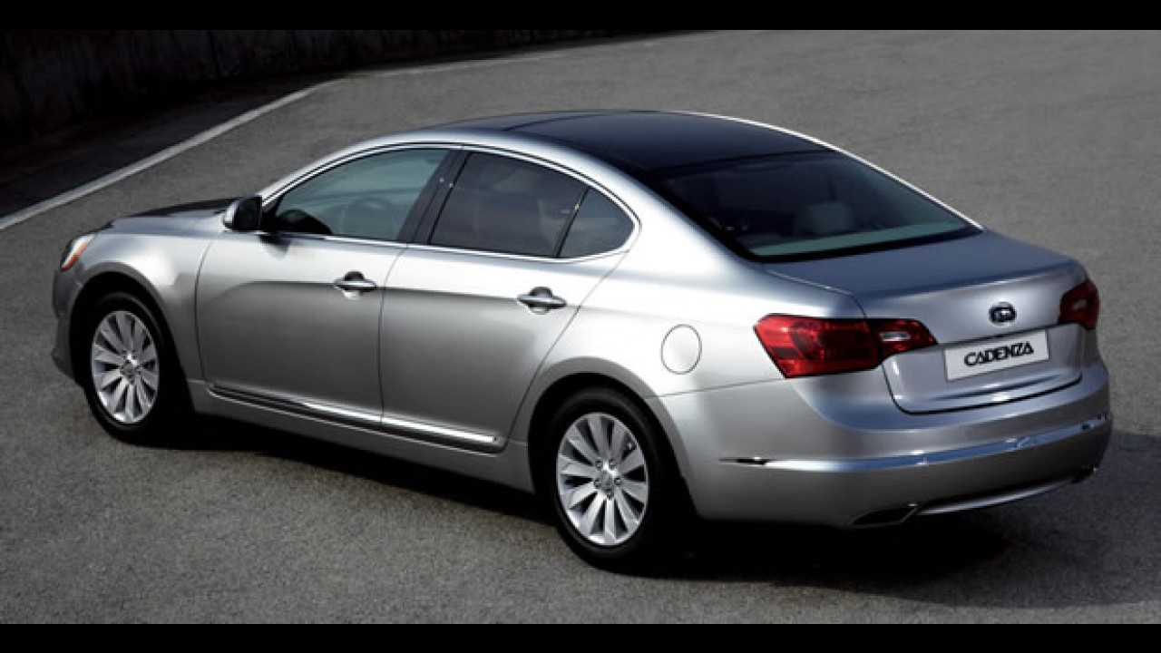Novo Kia Cadenza é apresentado oficialmente - Sedan custará R$ 89.900 no Brasil