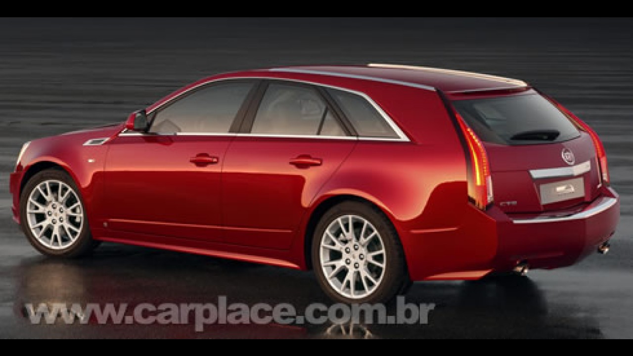 Salão de Detroit: Cadillac apresenta o seu inédito esportivo CTS Wagon 2010