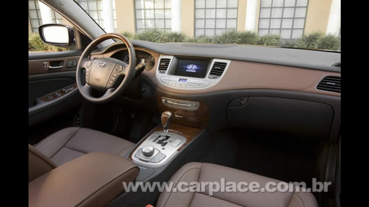 Salão de Detroit 2008: Hyundai apresenta sedan de luxo Genesis