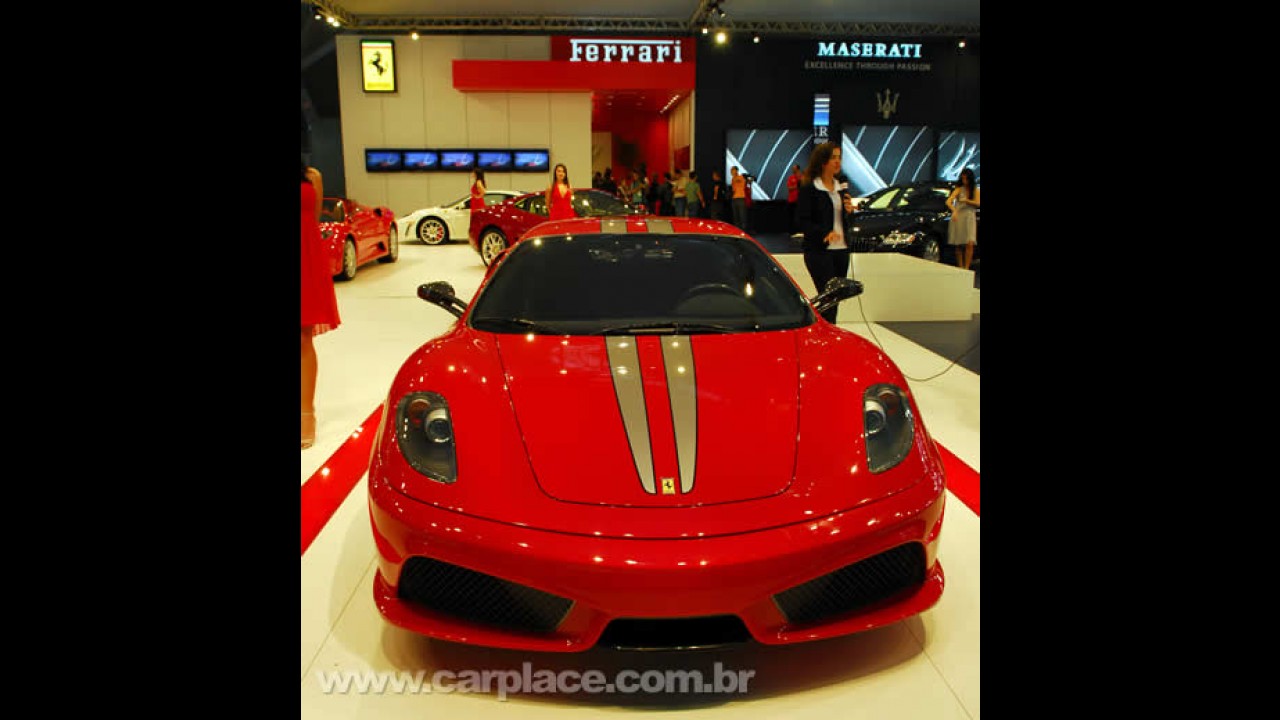 Destaques do Salão do Automóvel 2008 - Confira fotos das máquinas da Ferrari