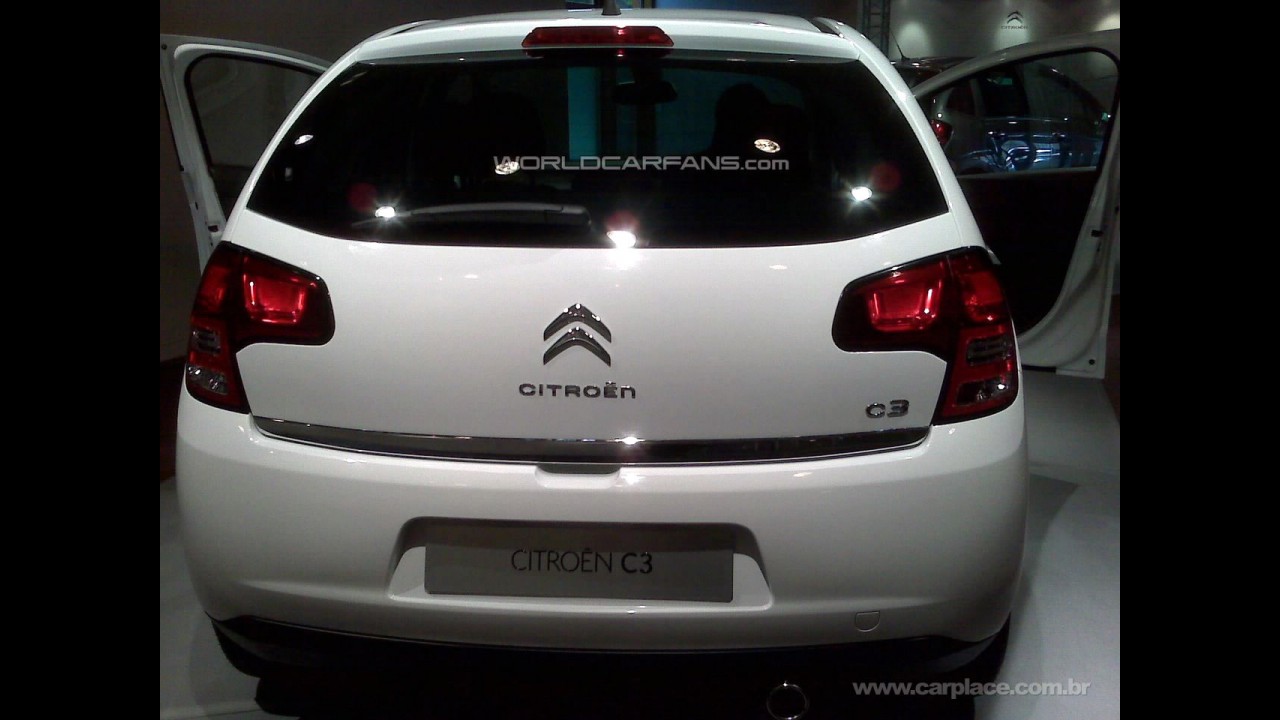 Vazou!!! Novo Citroën C3 2010 é fotografado sem disfarces em evento para revendedores