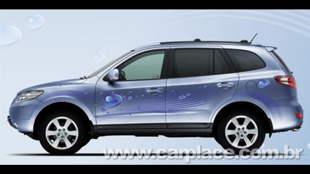 Hyundai Santa Fé Blue Hybrid - Versão será apresentada no Salão de Paris