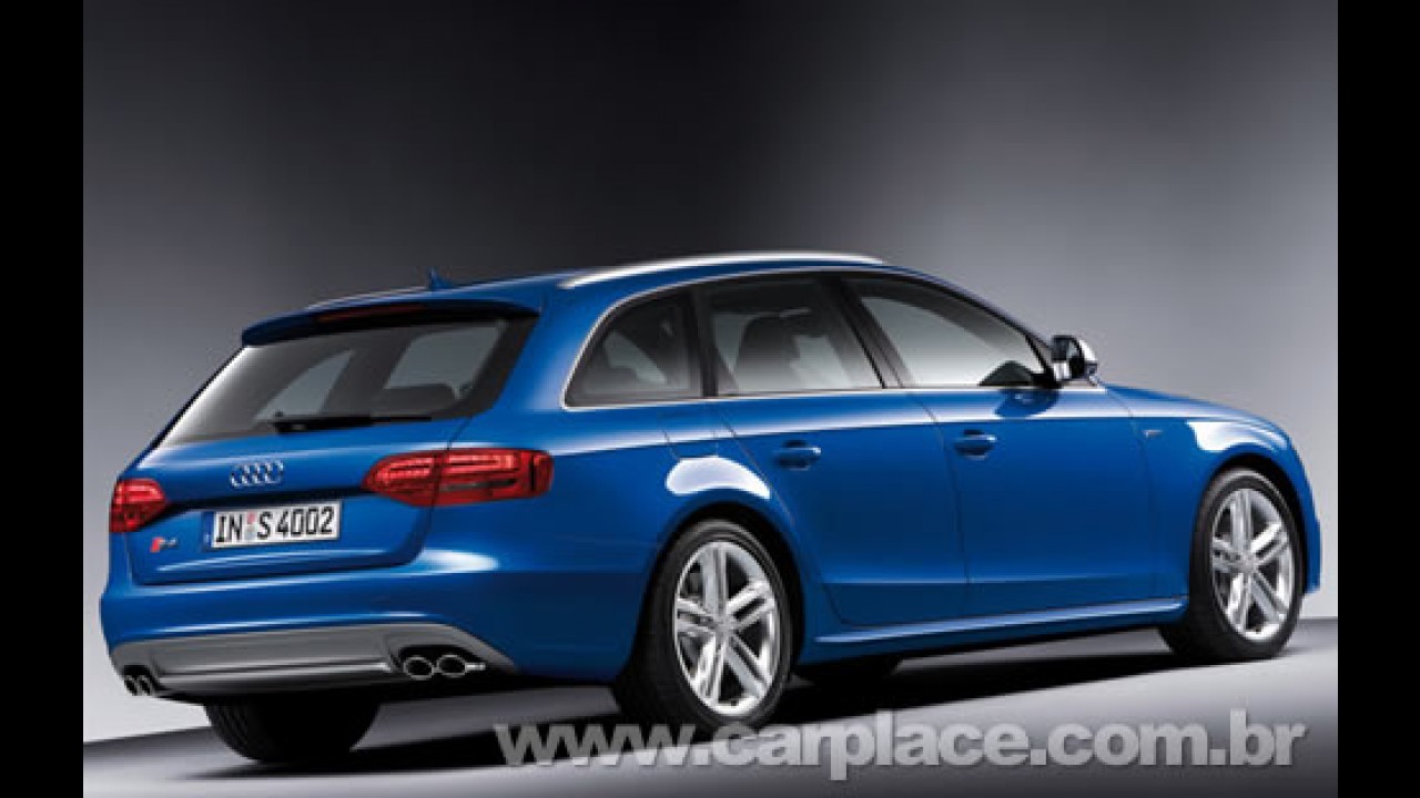 Audi divulga imagens da nova geração do sedan S4 e da station wagon Avant S4