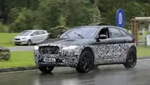 Jaguar E-Pace test mule spy photo